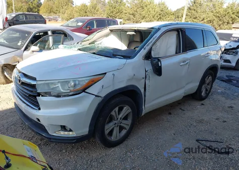 2015 Toyota Highlander Limited V6 from USA, damaged, VIN 5TDYKRFHXFS118304